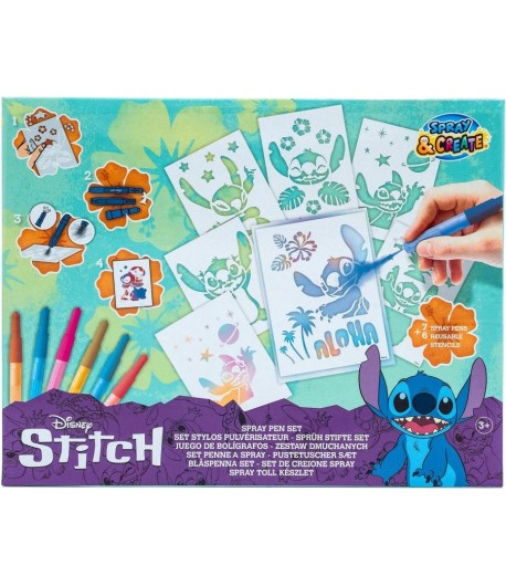 Set carioci magice de suflat, reutilizabile, Stitch