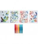 Set carioci magice de suflat, reutilizabile, Stitch