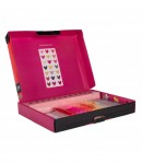 Set de carioci cu suflat Minnie Mouse - 12 carioci si 16 sabloane reutilizabile