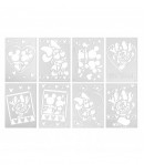 Set de carioci cu suflat Minnie Mouse - 12 carioci si 16 sabloane reutilizabile