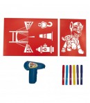 Set carioci magice de suflat, cu aerograf electric, Paw Patrol