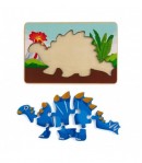 PUZZLE DIN LEMN TUOJIANGOSAURUS, 8 PIESE