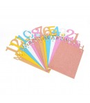 Banner pentru Poze, 15.2x10.2 cm, Tema Prima Aniversare, Model Primele 12 Luni, Rola Ata I