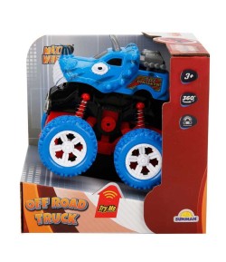 Masina Off Road, Maxx Wheels, Speed Dinosaur, Albastru