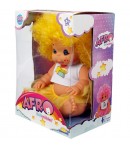 Papusa Bebelus, Dollz n More, Afro, 23 cm, Galben