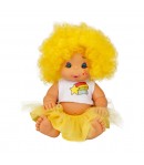 Papusa Bebelus, Dollz n More, Afro, 23 cm, Galben