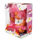 Papusa Bebelus, Dollz n More, Afro, 23 cm, Roz