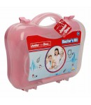 Set de joaca in gentuta, Junior Doc, Trusa de doctor, Albastru