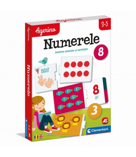 Agerino - Puzzle educativ Clementoni- Numerele