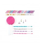 Kit de creatie bratari Make it real, Shrink Magic Lollipop, Roz