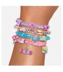 Kit de creatie bratari Make it real, Shrink Magic Lollipop, Roz