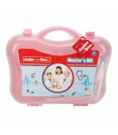 Set de joaca in gentuta, Junior Doc, Trusa de doctor, Albastru