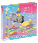 Set de Creatie Sticlute cu Nisip Colorat - Creeaza Modele Frumoase in Straturi, Sticlute cu Noroc, Jucarie Creativa pentru Copii
