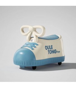 Masina pentru Copii,  Model Pantof, 4 Roti, 1-6 ani, Cutie de Depozitare, din ABS, 48 x 27