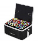 Set 168 Markere Duble, pe Baza de Alcool, Multicolor