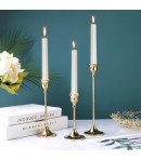 Lumanare Decorativa, pentru Masa, 25 cm, din Parafina, fara Fum, Ardere 7.5h, Alb