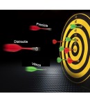 Set inteligent de constructie cu piese magnetice, 26 piese, pentru copii, +3 ani, multicolor