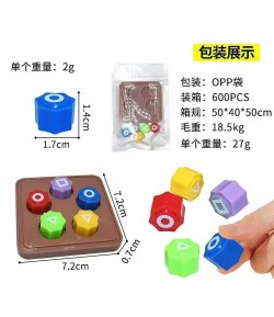 Gonggi Korean Game Catch Stones-Packing: OPP Bag
