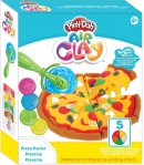 Air Clay Pizzerie - Set Creativ pentru Confectionat Pizze Colorate din Lut Air Dry