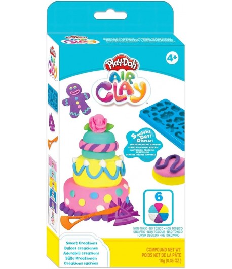 Air Clay Set de Joaca - Cofetarie Creativa cu Accesorii pentru Modele din Lut Air Dry