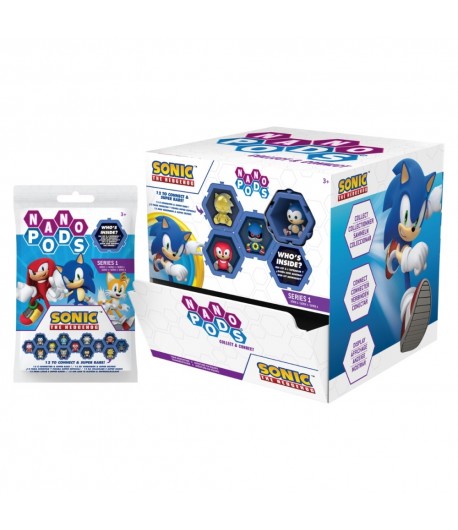 Figurina surpriza, Nano Pods, Sonic the Hedgehog