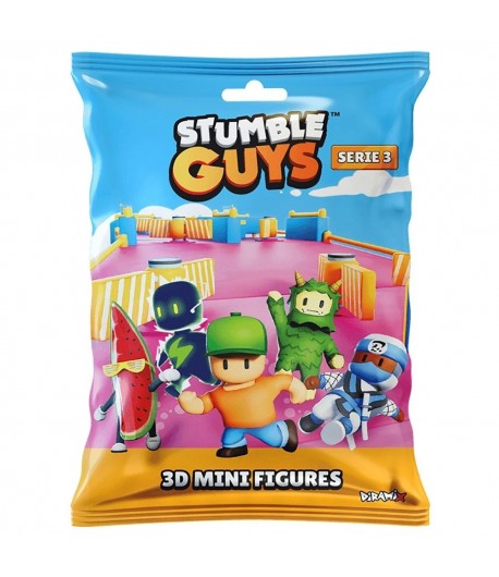 Mini figurina surpriza, Stumble Guys 3D, S3