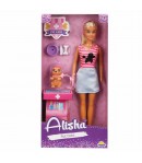 Papusa Alisha, Doctor veterinar cu accesorii, Bleu