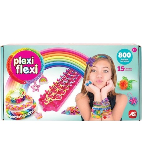 Plexi Flexi Trusa cu 800 elastice din cauciuc