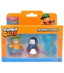 Set 3 mini figurine Stumble Guys 3D, S3