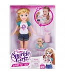 Sparkle girlz set papusa babysitter