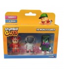 Set 3 mini figurine Stumble Guys 3D, Seria 3 - Pirate Seadog, Swamp Troll, Sereia
