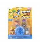 Set 5 mini figurine Stumble Guys, 3D Seria 3 cu figurina mystery- Fireman Torch, Shiro, Phoenix, Clown Bozo