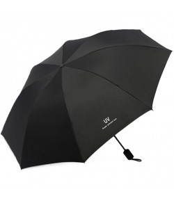 Umbrela, Protectie UV Soare, Protectie Ploaie, Pliabila, din Vinil si Otel, 96 x 67 cm, Negru
