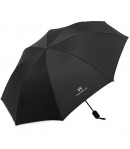 Umbrela, Protectie UV Soare, Protectie Ploaie, Pliabila, din Vinil si Otel, 96 x 67 cm, Negru