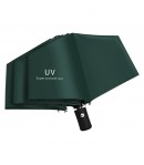 Umbrela, Protectie UV Soare, Protectie Ploaie, Pliabila, din Vinil si Otel, 96 x 67 cm, Verde