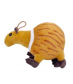 Plus Italian Brainrot,  Guinea Pig Burbaloni Luliloli, Jucarie Moale pentru Copii, 25 x 17 cm, Maro deschis