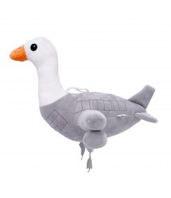 Plus Italian Brainrot,  Gasca Bombombini Gusini, Jucarie Moale pentru Copii, 24 x 23 cm, Gri Alb