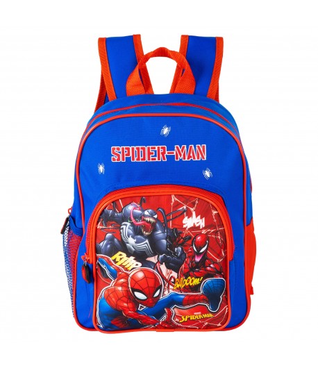 Ghiozdan gradinita, 2 compartimente, Spider-Man, 32 x 24 x 10,5 cm