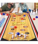 Joc Interactiv, Covor de Bowling 90 x 20 cm,  6 Popice, Galben