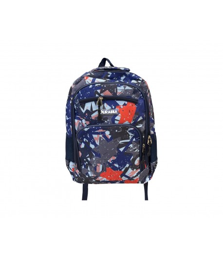 Ghiozdan scoala Durable, 4 compartimente, 44 x 32 x 16 cm