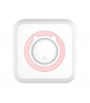 Mini Imprimanta Foto Portabila, 5 Role de Hartie Termica, 5 Role Autocolante, 3 Role Colorate, Pixuri, Incarcare USB, Model Pisi