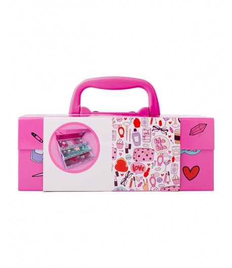 CREATE IT! TRUSĂ MACHIAJ CU 3 COMPARTIMENTE