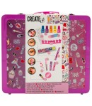 CREATE IT! SET MACHIAJ NEON/GLITTER ÎN CUTIE METALICĂ
