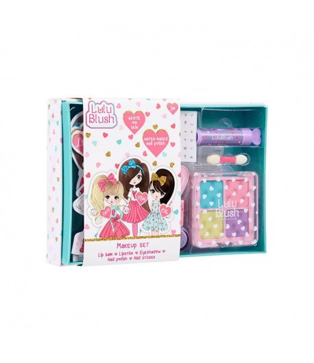 Set machiaj pentru copii, Lulu Blush, Multicolor