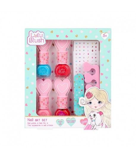 LULU BLUSH SET MANICHIURĂ, +3ANI