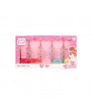 LULU BLUSH SET 5 LACURI DE UNGHII PE BAZĂ DE APĂ