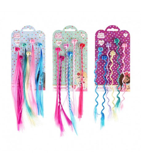 LULU BLUSH CLESTIȘORI CU EXTENSII, 6 BUC