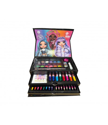 CUTIE COLORAT CU SERTARE RAINBOW HIGH
