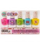 CREATE IT! SET LAC DE UNGHII PARFUMATE, 5 BUC X 8 ML