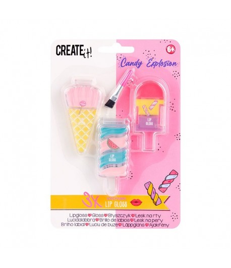 CREATE IT! SET BALSAM BUZE ICECREAM, 3 BUC x 2 G, +6ANI